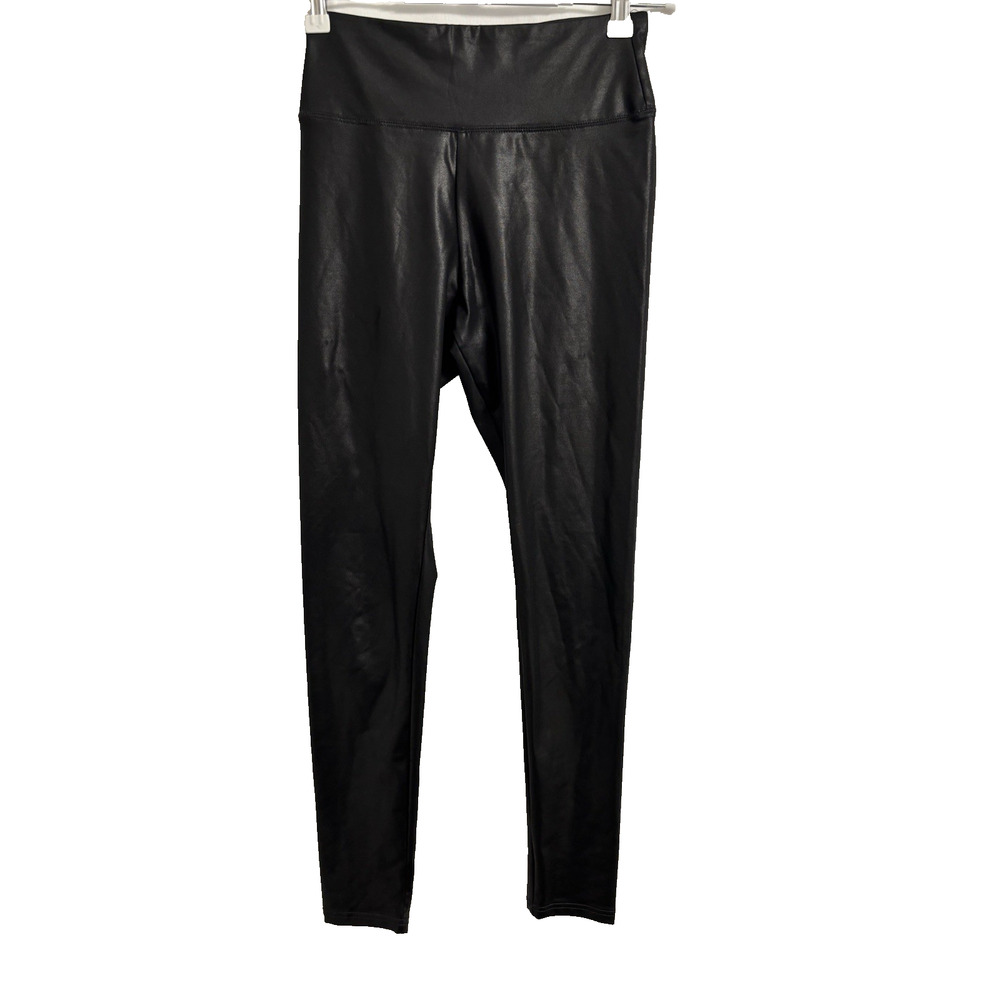 Wild Fable Women's Sm Shiny Black Leggings Sexy Whimsigoth Fairy Grunge Rocker